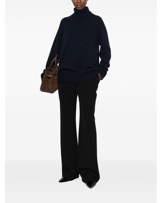 The Row Blue Stepny Wool And Cashmere Jumper