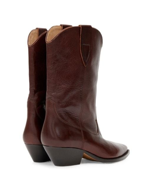 Isabel Marant Brown Duerto Leather Boots