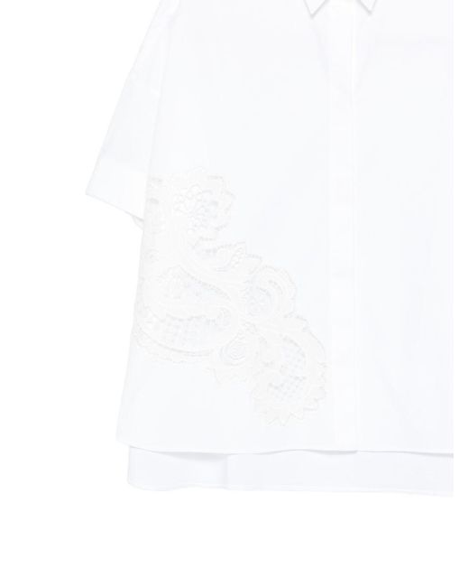 Fay White Cotton Shirt
