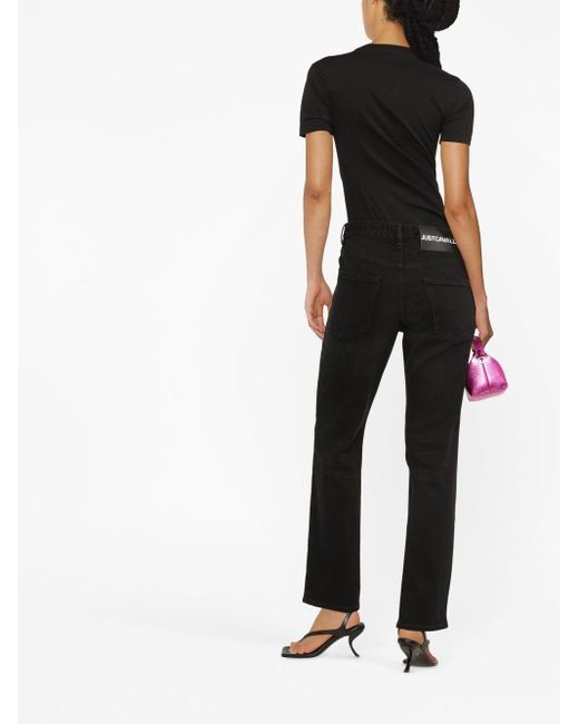 Just Cavalli Black High Waisted Jeans
