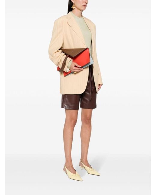 Borsa Flip Media di Fendi in Red