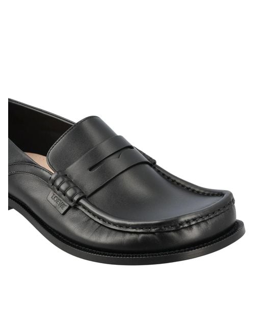 Loewe White Campo Loafer for men