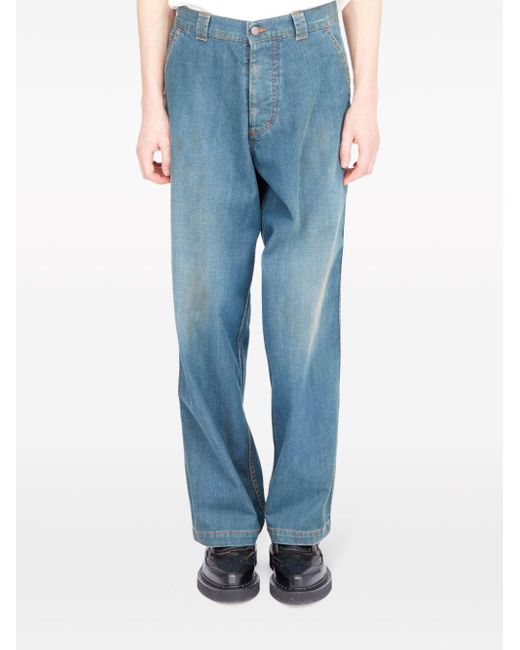Maison Margiela Blue 5-pocket Denim Jeans for men