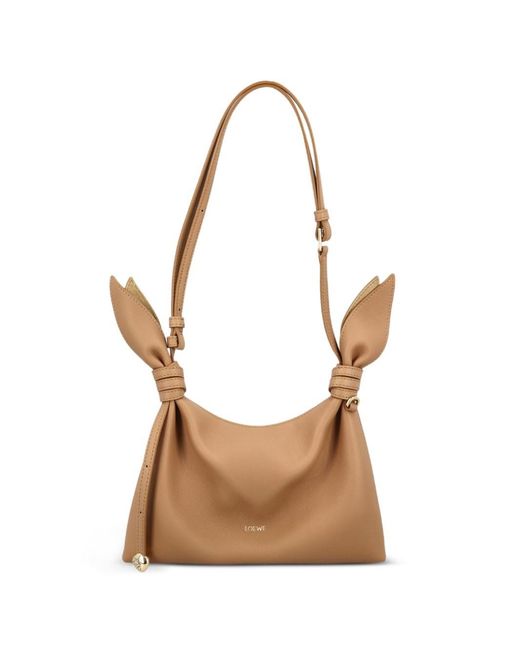 Loewe Natural Scarf Mini Leather Shoulder Bag