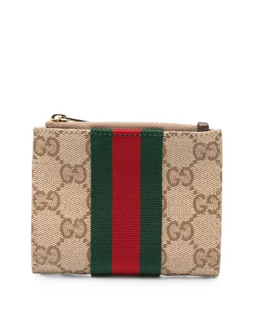 Gucci Black Web Detail Small Wallet