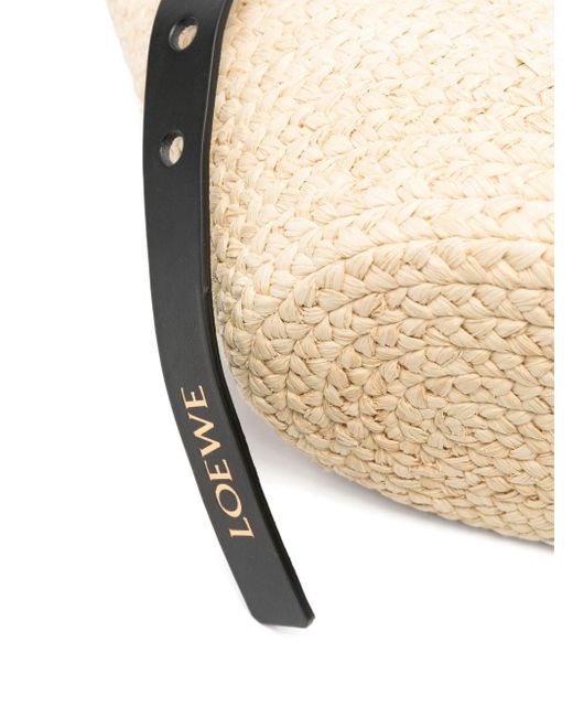 Borsa Basket Piccola di Loewe in Natural