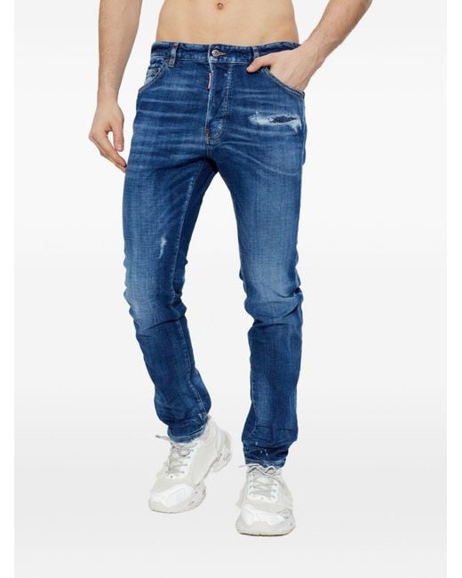 DSquared² Blue 'Teddy' Jeans for men