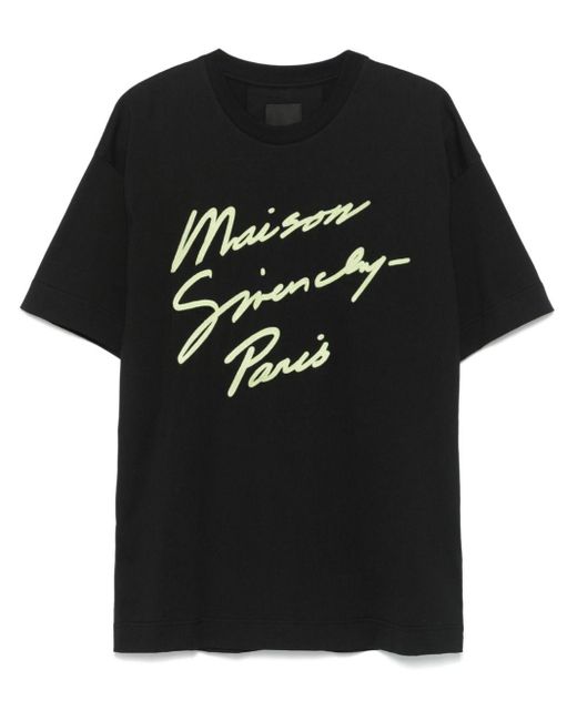 T-Shirt Maison di Givenchy in Black da Uomo