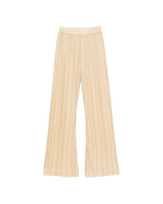 Missoni White Flared Trousers