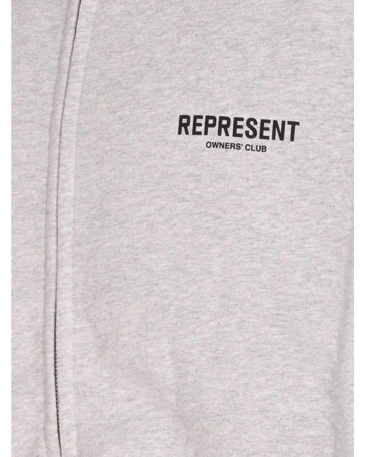 Represent Gray Owners Club T-Shirt for men