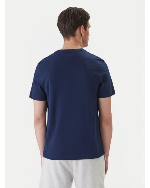 Tommy Hilfiger Blue T-Shirt With Logo for men