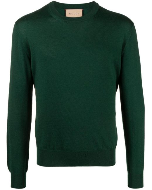 Gucci Green T-Shirt With Logo for men