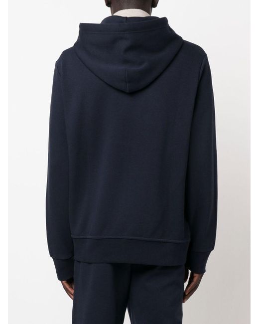 Polo Ralph Lauren Blue Zip-Up Long Sleeve Sweatshirt for men