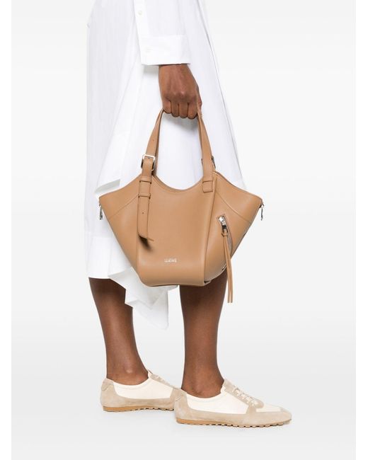 Loewe Natural Hammock Leather Tote Bag