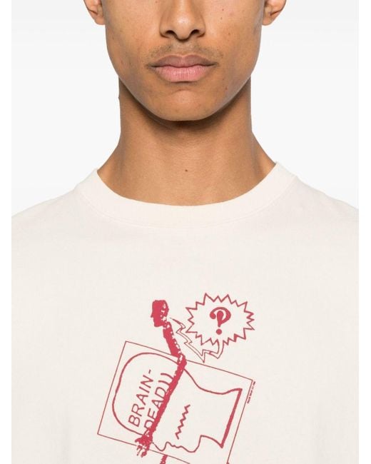Brain Dead Blue Movement T-Shirt for men