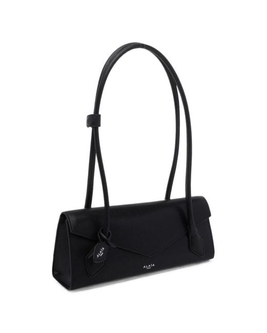 Alaïa Black Le Teckel Small Leather Shoulder Bag