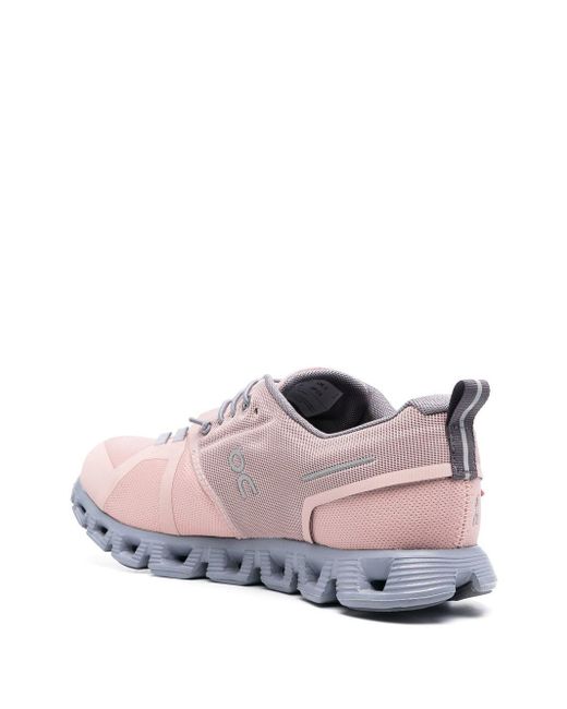 On Shoes Pink Logoed Sneakers