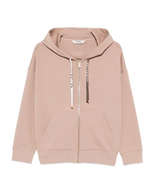 Max Mara Pink Max Mara Cotton Hoodie