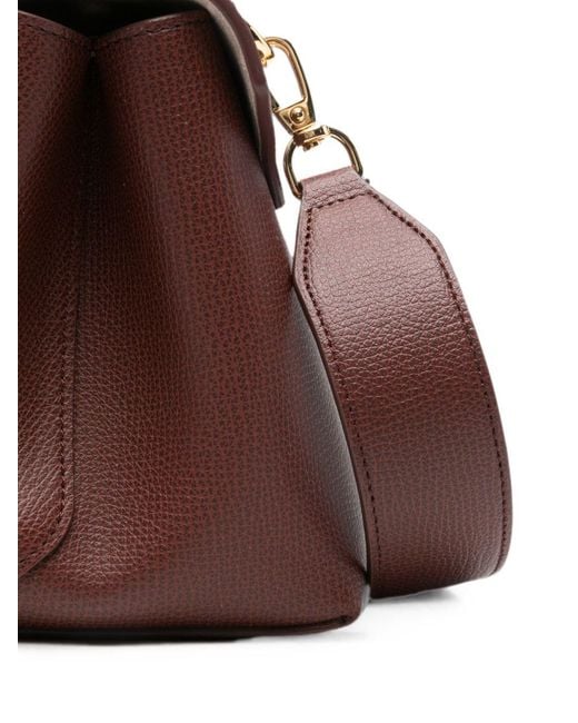Emporio Armani Brown Small Leather Handbag