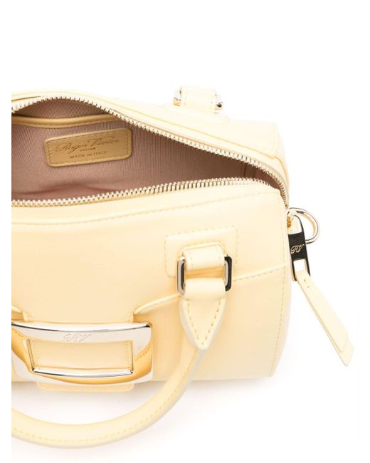 Borsa Belle Vivier di Roger Vivier in Natural