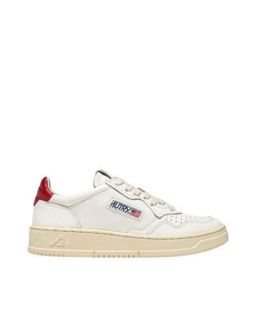 Autry White Sneaker Medalist for men