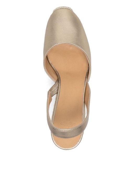 Castaner Natural Carissa Leather Espadrilles