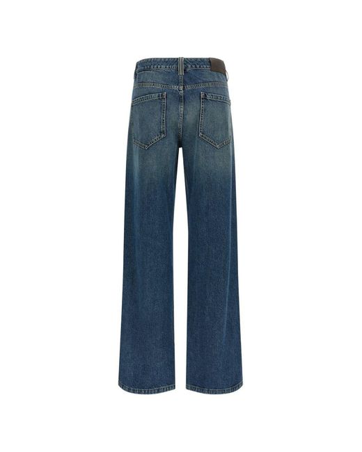 Brunello Cucinelli Blue Denim Cotton Jeans
