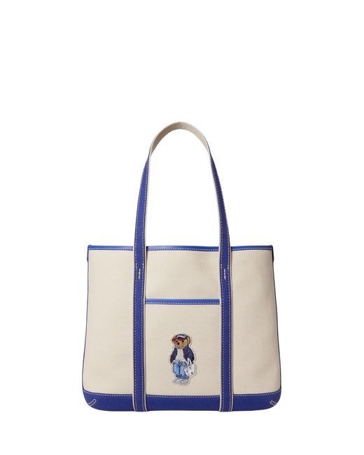 Polo Ralph Lauren Blue Polo Bear Bag
