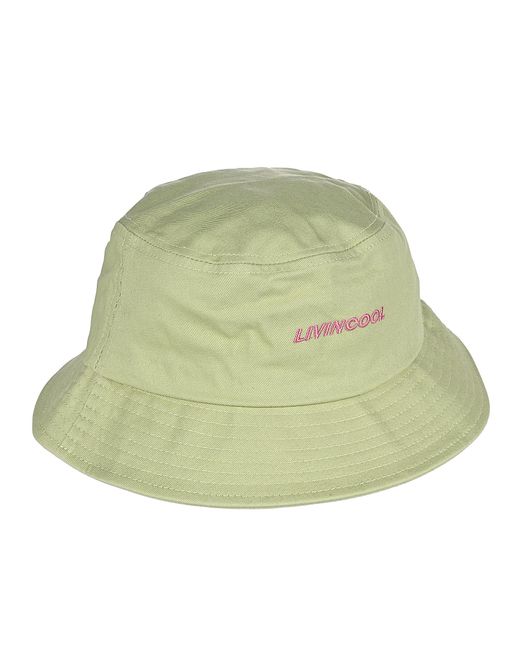 LIVINCOOL Cotton Logo Bucket Hat in 