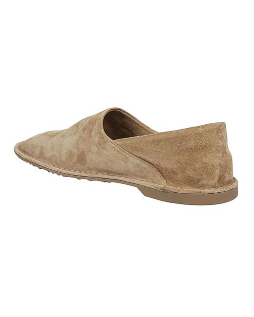 Loewe White Toy Suede Slippers for men