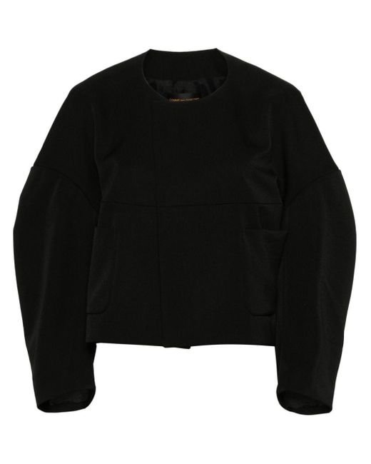 Comme des Garçons Black Wool Oversized Sweatshirt