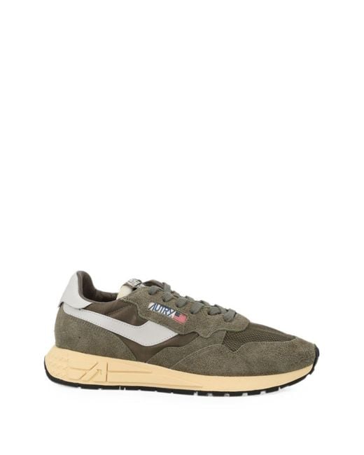Autry Green Reelwind Low Sneakers for men