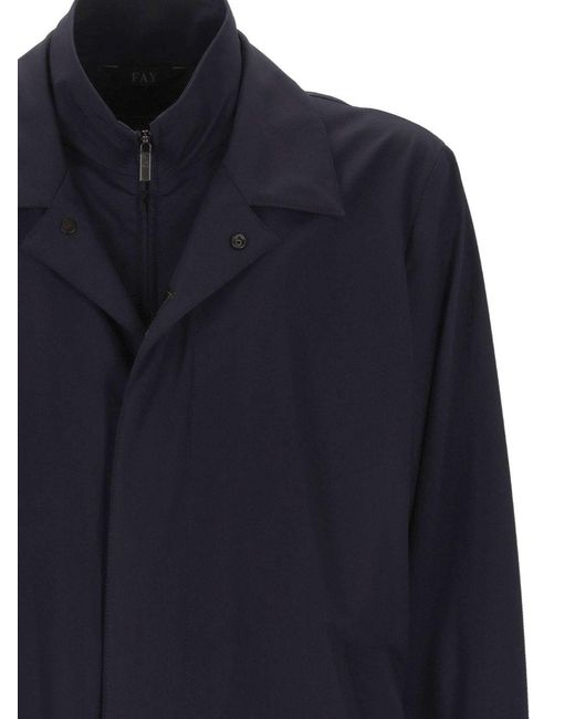 Fay Blue Morning Jacket for men