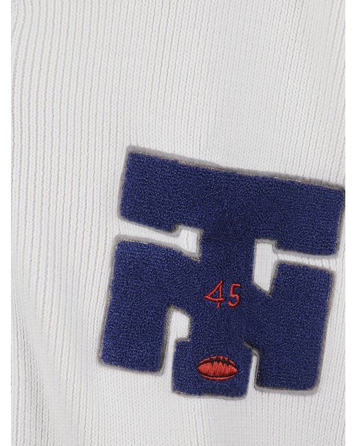 Champion White Wool Cardigan for men