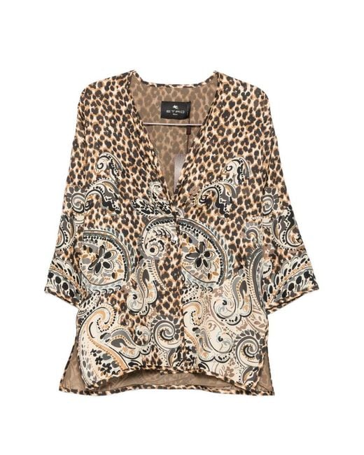 Etro Natural Kesa Silk Jacket