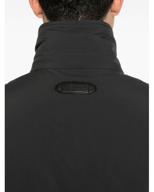 Brioni Black Nylon Down Vest for men