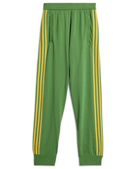 Adidas by Wales Bonner Green Tracksuit Trousers With Logo for men