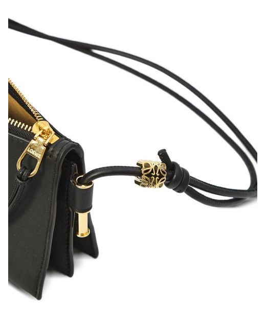 Loewe Black Joya Leather Pouch