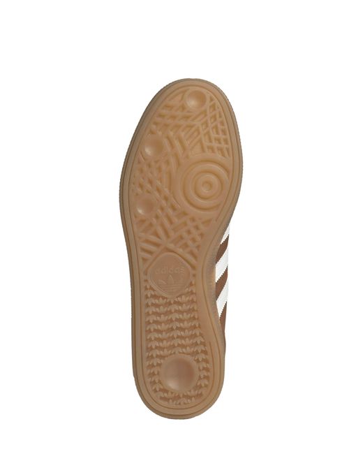Adidas Brown Handball Spezial Sneakers for men