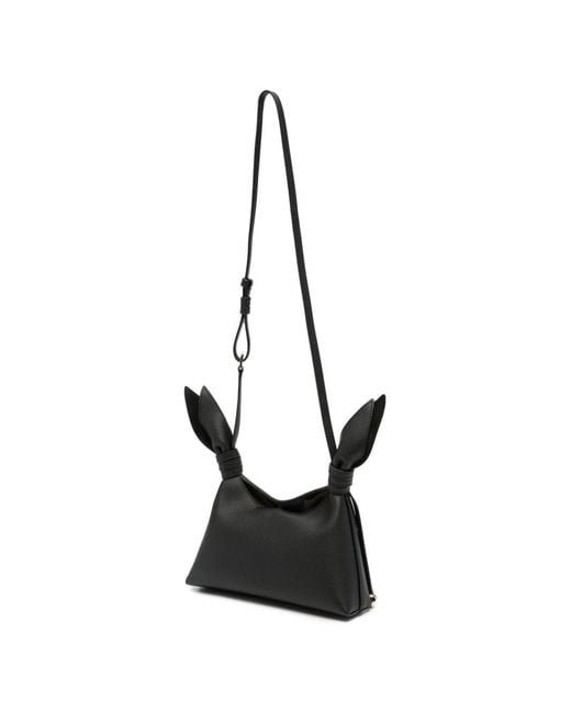 Loewe Black Scarf Mini Leather Shoulder Bag