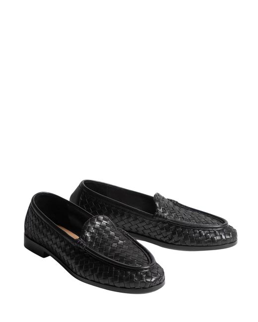 Bottega Veneta Black Loafer Silenzio for men