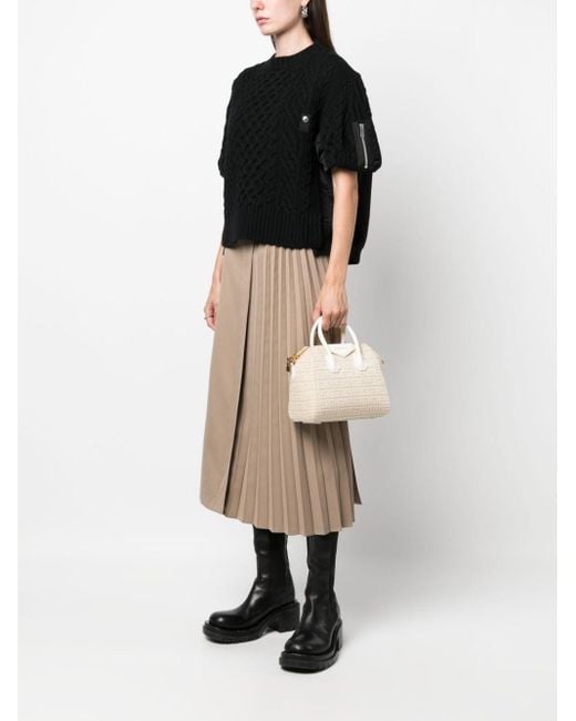 Givenchy Natural Antigona Mini Juta Handbag