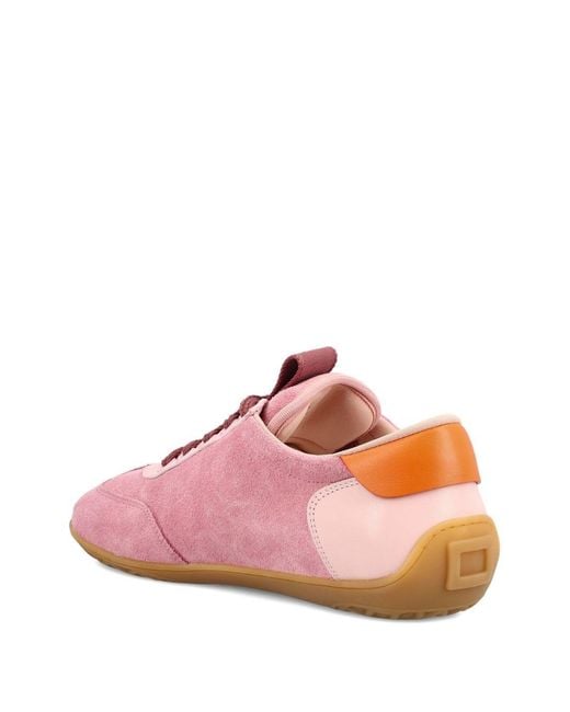 Roger Vivier Pink Viv Low Sneakers