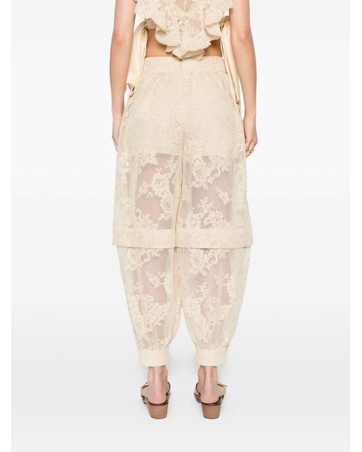 Zimmermann Natural Luna Harem Trousers