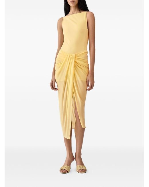 Jacquemus Metallic La Jupe Pareo