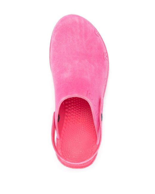 Slippers con cinturino posteriore di XOCOI in Pink
