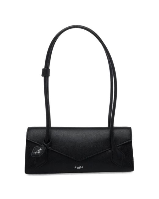 Alaïa Black Le Teckel Small Leather Shoulder Bag