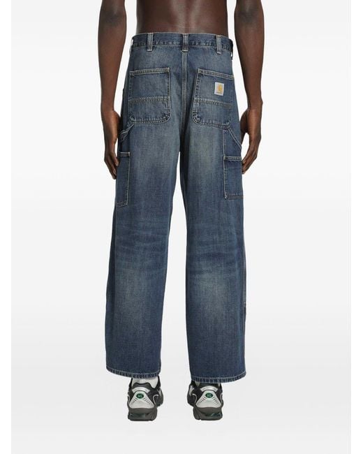 Carhartt Blue Og Double Knee Pants for men