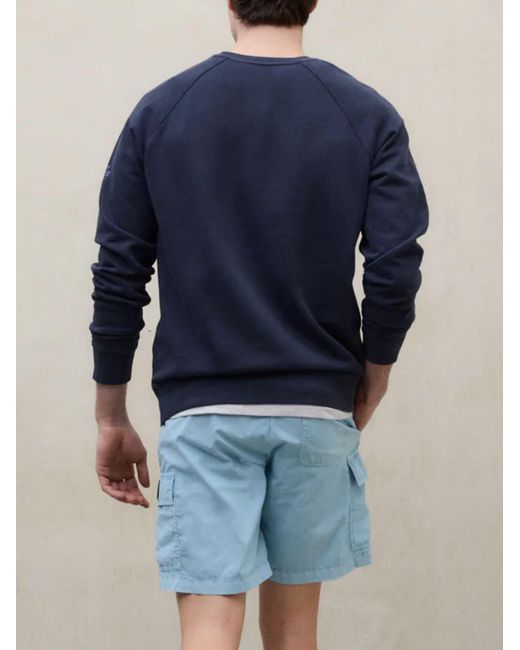 Ecoalf Blue Berja Sweatshirt for men