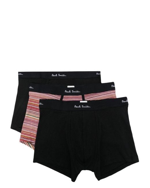 Paul Smith Black Logo Trunk for men